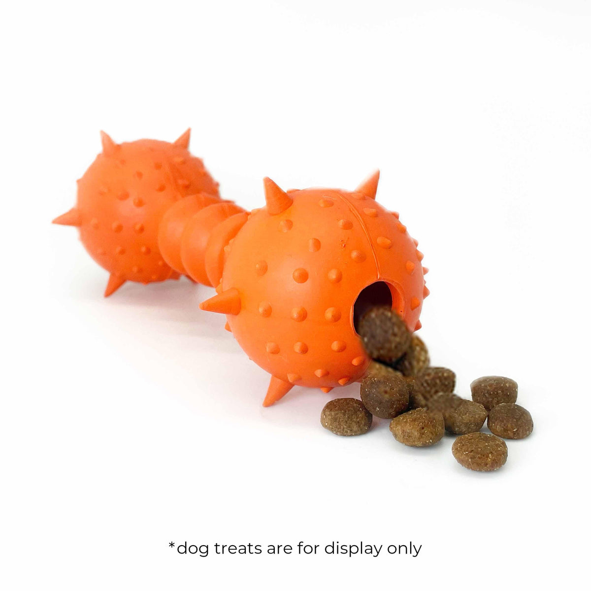 Basics Dog Treat Dispensing Chew Toy, Medium, 2-Pack, Multi Color