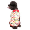 Dog Shirt Blueberry Pet Garden Flower Peter Pan Collar Cotton Dog T Shirt Garden Flower / 8