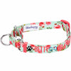 Dog Collar Blueberry Pet Personalized Petal Paws Floral Martingale Safety Training Dog Collar