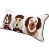 Pet Lover Blueberry Pet 100% Cotton Decorative Throw Pillow The Best Gang / 23.5