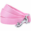 Dog Leash Essentials by Blueberry Pet Classic Solid Color Dog Leash Fuchsia Pink / S
