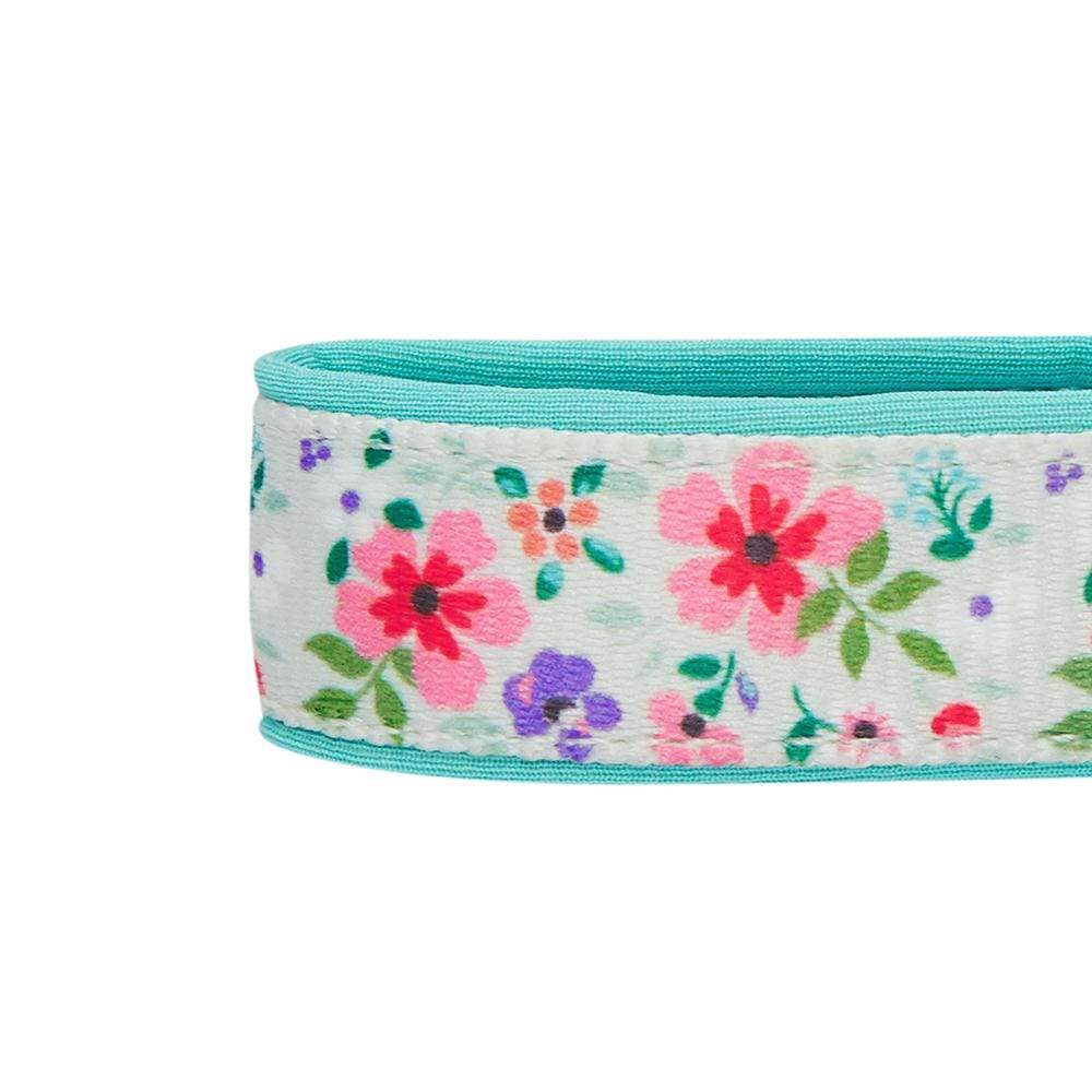 Blueberry pet floral prints dog collar outlet