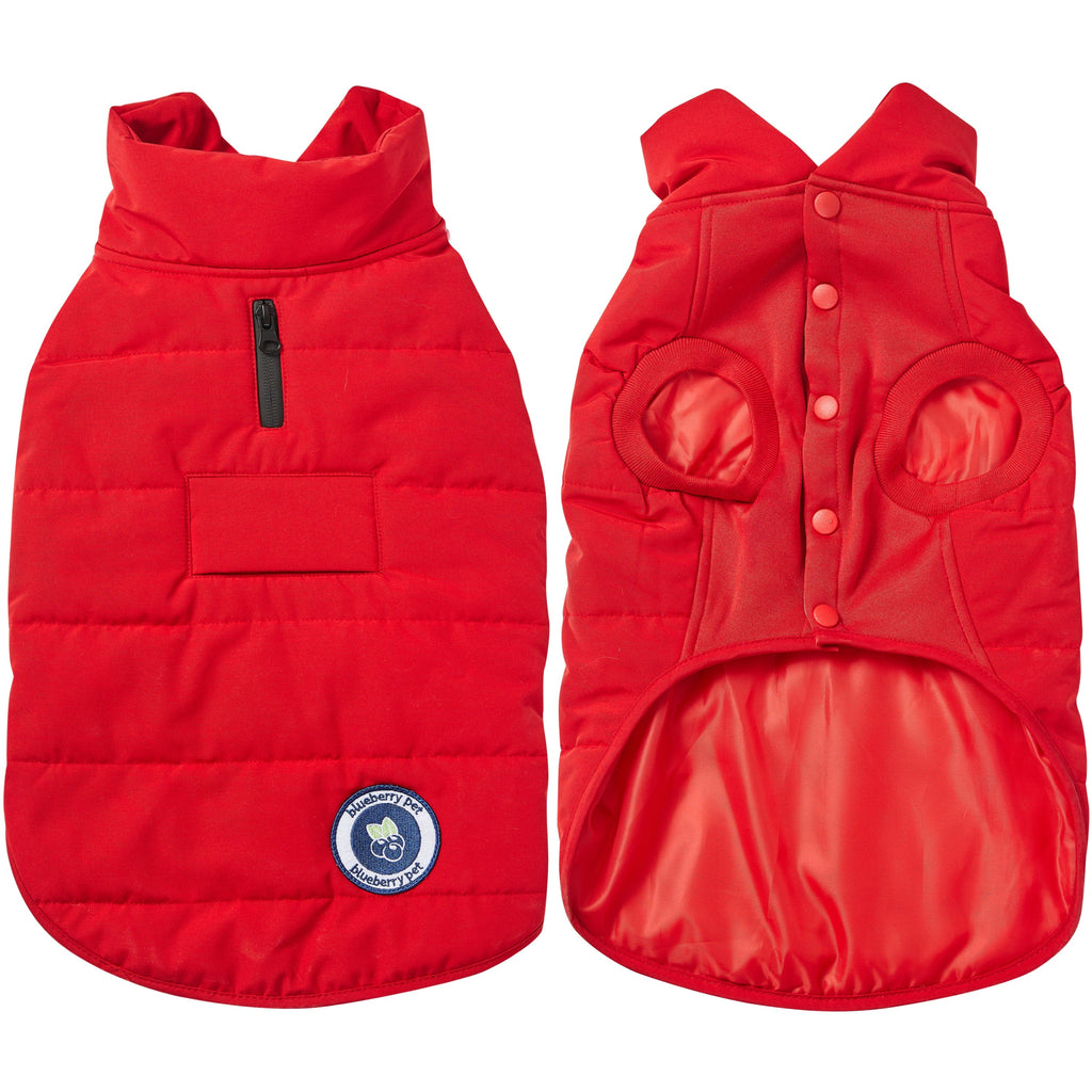 Waterproof Quilted Dog Puffer Jackets Windproof Lightweight Winter Coat ...