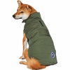 Dog Outwear Blueberry Pet Windproof Waterproof Quilted Dog Puffer Jackets Dark Olive / 10