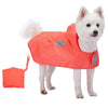 Dog Raincoat Blueberry Pet Water Repellent | Reflective Dog Rain Poncho Bright Orange / 10