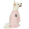 Dog Sweatshirt Blueberry Pet Baseball Fans Jacquard Dog Sweatshirt Pink / 10