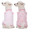 Dog Shirt Blueberry Pet Pajamas | Affection Sleep & Play Dog Shirts, 2 Pack Pink Wonderland / 8