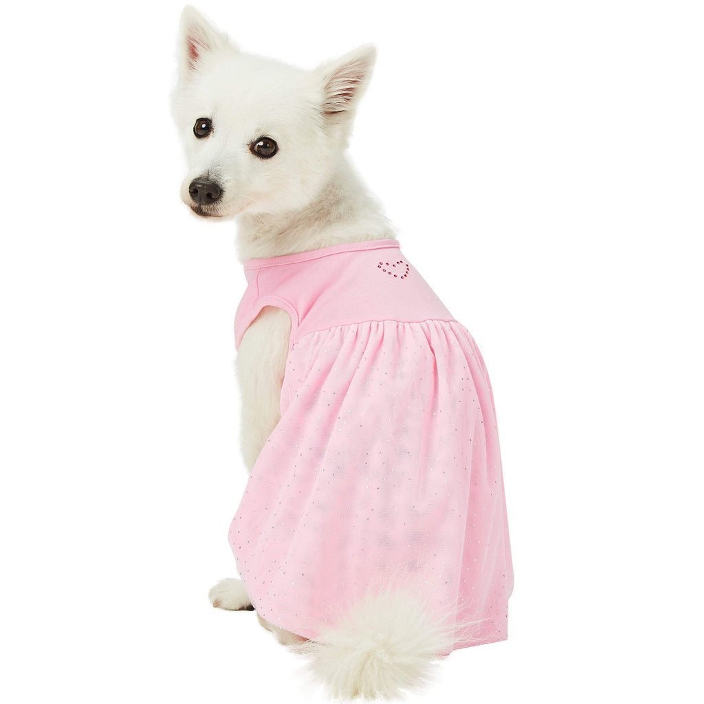 Blueberry Pet Breton Stripe Dog Dress - Sweet Vanilla - 12 inches Blueberry Pet Breton Stripe Dog Dress - Sweet Vanilla - 12 inches