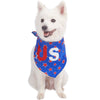 Dog Bandana Blueberry Pet Patriotic 'USA' Designer Dog Bandana Patriotic 'USA' / One Size