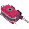 Pet Lover Blueberry Pet Color-block Dog Waste Bag Dispenser - Includes 1 Roll of Free Poop Bags Fuchsia Pink