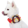 Dog Collar Blueberry Pet Thanksgiving Dog Collar Autumn Fall Turkey Pet Dog Collar Cover Accessory for Small Medium Large Girl Boy Pets Turkey / One Size