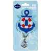 Dog Accessory Blueberry Pet Nautical Dog Accessories Anchors Vacation Beach Pet Accessory Set Bon Voyage Accessories for S M L Pets Anchor + Pendant / One Size