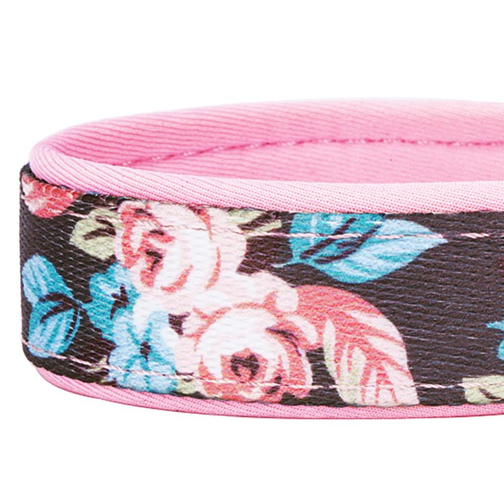 Cute Floral Dog Collar for Small Medium Large Puppy in Red Blue Pink Black  for Female Male – Pretty Flower Dogs Collars for Girl Boy (Cactus, Medium)