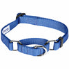 Dog Collar Essentials by Blueberry Pet Nylon Adjustable Martingale Dog Collar for Puppy S M L Boy Girl, Blue