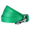 Dog Leash Essentials by Blueberry Pet Classic Solid Color Dog Leash, Green/Yellow Emerald / XS