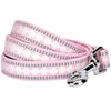 Dog Leash Blueberry Pet Soft 3M Reflective Jacquard Dog Leash with Neoprene Padded Handle Pink / S