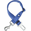Dog Seatbelt Essentials by Blueberry Pet Universal Nylon Adjustable Dog Seat Belt for Puppy S M L Boy Girl Dogs, Blue Marina Blue / 1