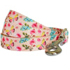 Dog Leash Blueberry Pet Spring Scent Inspired Floral Dog Leash Pastel Pink / S