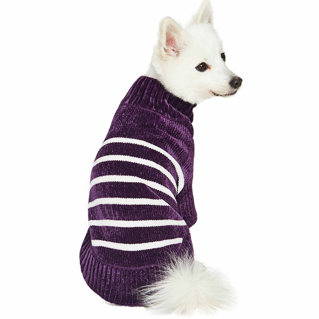 Shinola Brand Stripe Pet Sweater