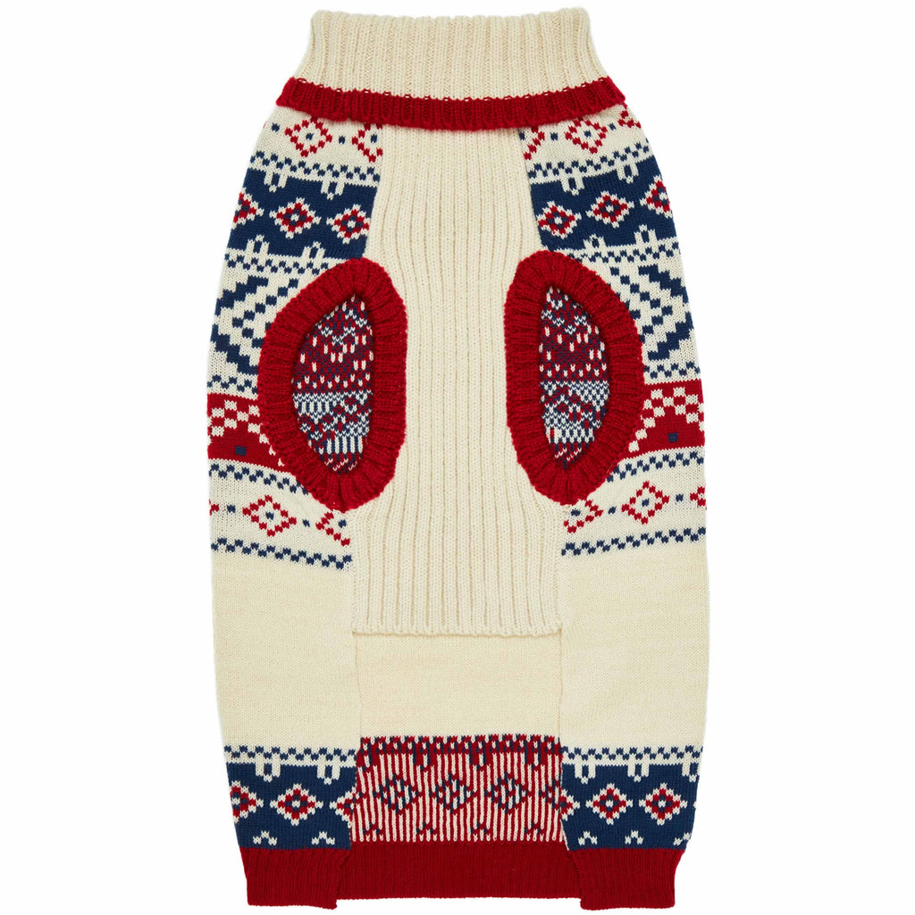 Fair Isle Family Matching Dog Sweater For Winter Fun