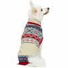 Dog Sweater Blueberry Pet Christmas Matching Sweater, Ugly Christmas Sweater Creamy White Fair Isle Family Sweaters for Cat Puppy Small Medium Large Dog Pet Owners Dog - Chic Creamy White Sweater / 10