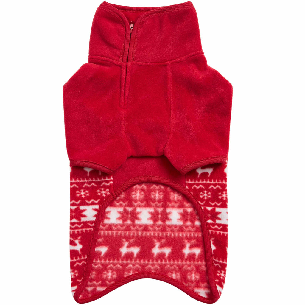 Ultra Soft Fleece Christmas Dog Sweater For Festive Fun