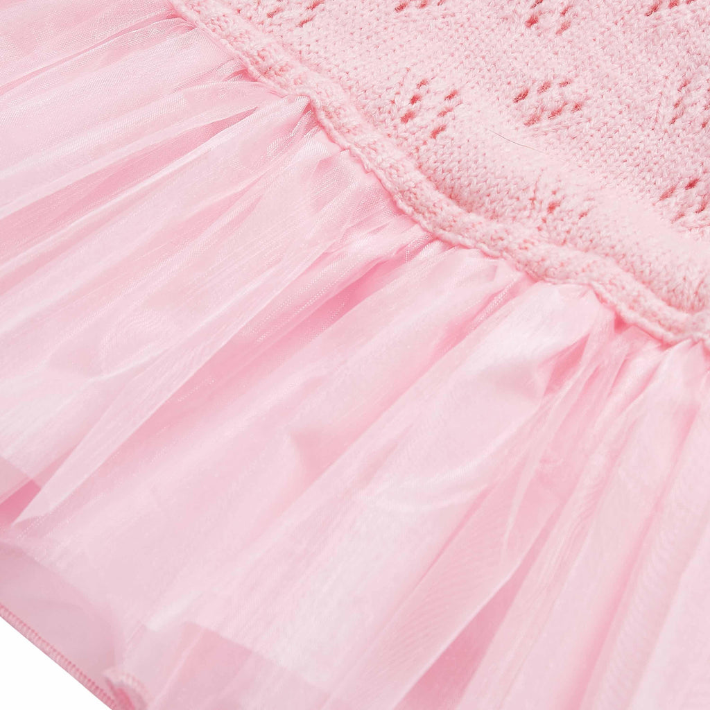 My Cutie Princess Ruffle Collar Dog Sweater Dress Outfit