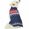 Dog Sweater Blueberry Pet Festive Fair Isle Matching Family Apparel in Navy Blue Dog - Sweater / 10