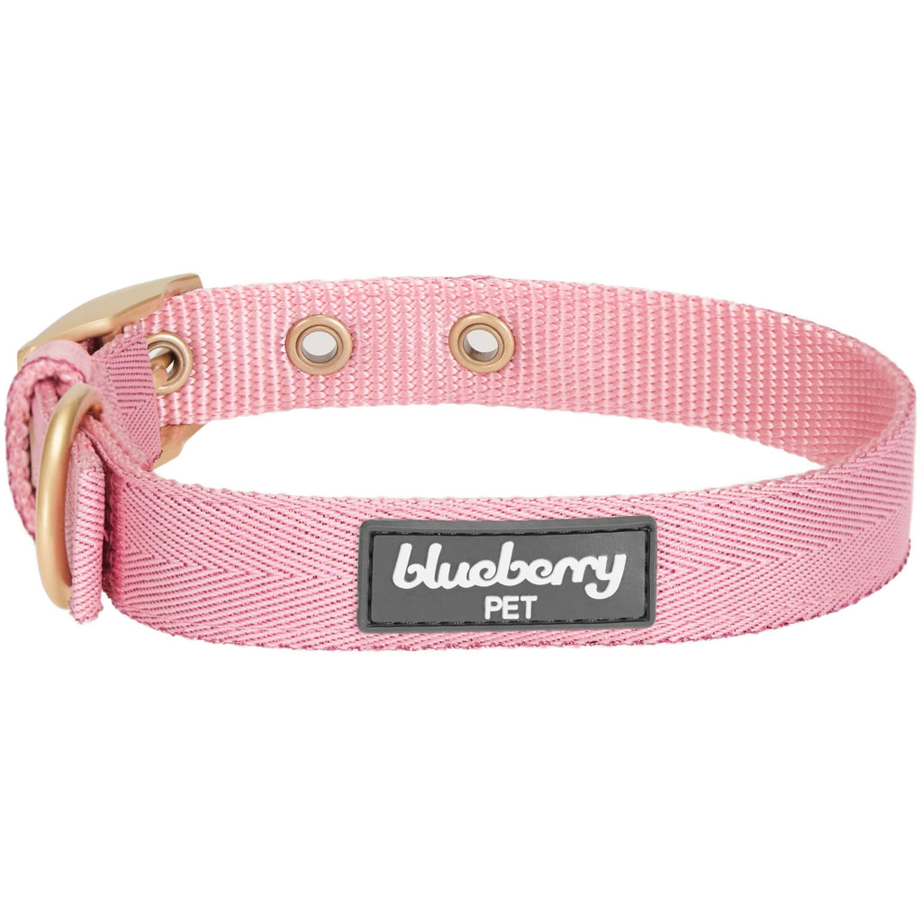 Blueberry Pet The Most Coveted Designer Dog Collar Tinsel Pink / X-Small