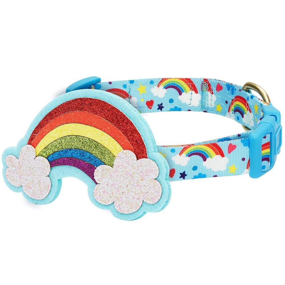 Blueberry Pet Moments of Peace Happy Reindeer Designer Dog Collar