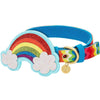 Dog Collar Blueberry Pet Rainbow Ripple Dream Dog Collar Rainbow Ripple Dream / Small