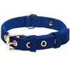 Exclusive · Dog Collar Blueberry Pet Modern Iconic Padded Dog Collar Indigo Blue / Small