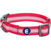 Dog Collar Essentials by Blueberry Pet Back to Basics Reflective Dog Collar French Pink / Small