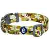 Dog Collar Essentials by Blueberry Pet Camouflage Dog Collar Green Camo / Small