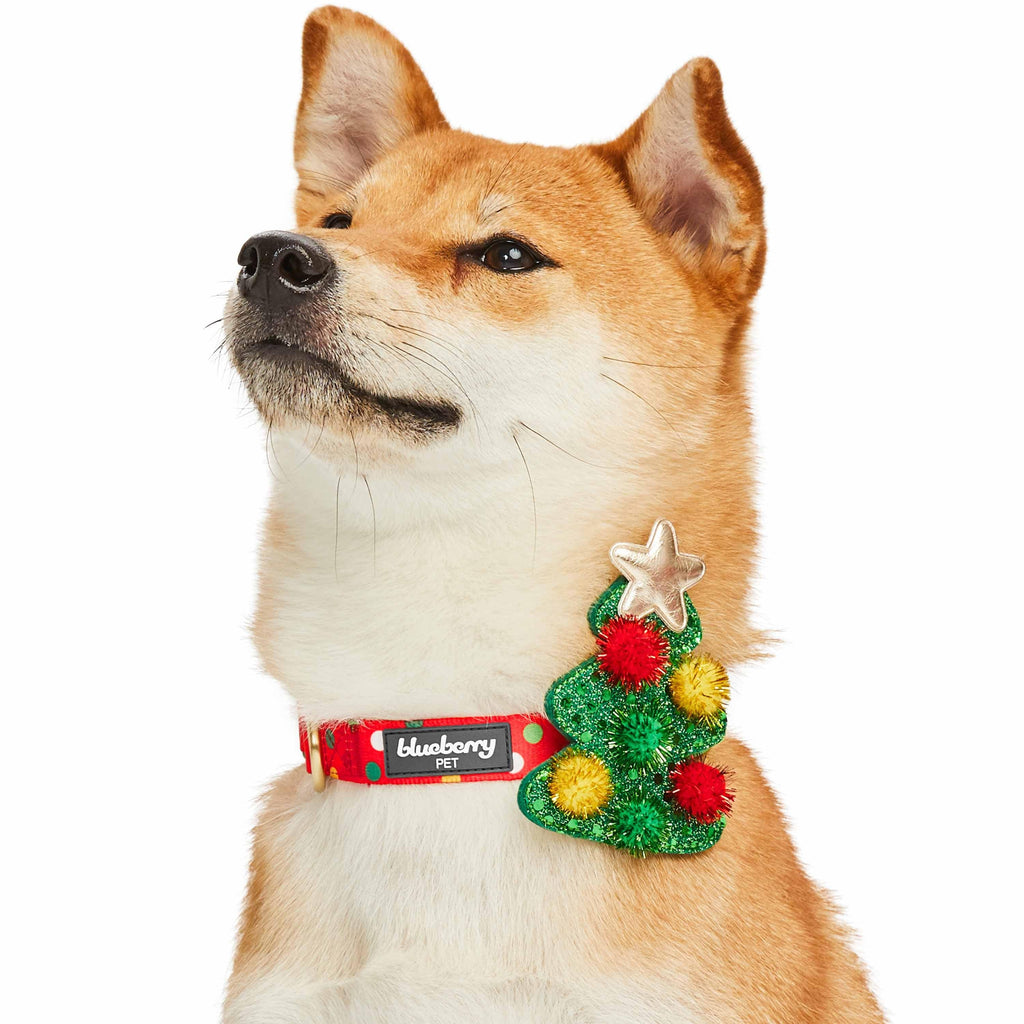 41490017  Christmas Light-Up Dog Collar Charms