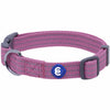 Dog Collar Essentials by Blueberry Pet Reflective Back to Basics Dog Collar Mauve Orchid / Small