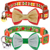 Cat Collar Blueberry Pet Holiday Fun Cat Collar, 2 Pack Christmas Party / 9