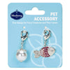 Cat Accessory Blueberry Pet Cat Collar Accessory Set Pearl + Crystal Fish / One Size