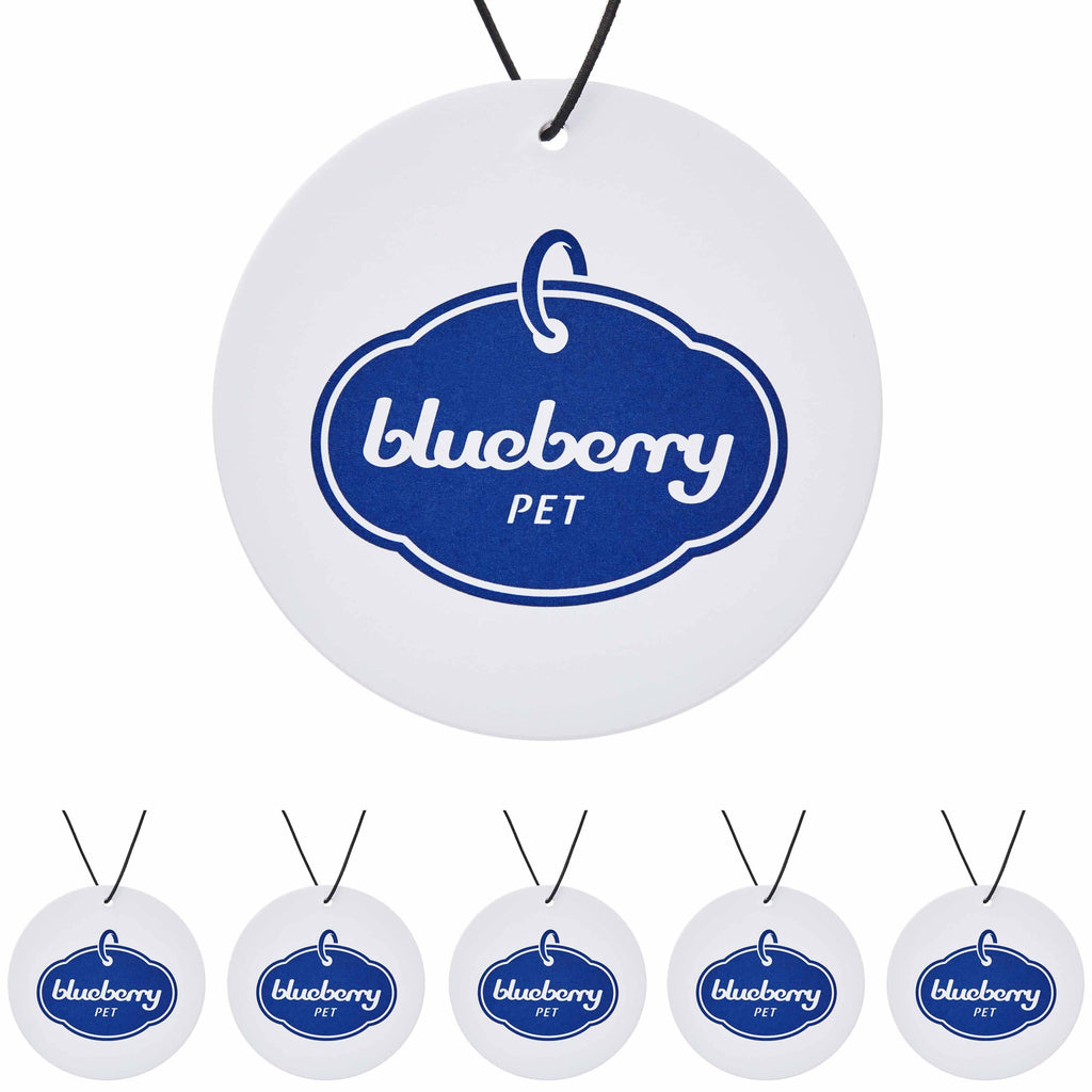 Pet Lover Blueberry Pet 6 Pack Linen Scented Car Air Fresheners 6 pack