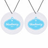 Pet Lover Blueberry Pet 2 Pack Ocean Scented Hanging Air Fresheners for Pet Friendly Car, Office or Home 2 Pack