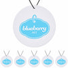 Pet Lover Blueberry Pet 6 Pack Car Air Fresheners, Ocean/Green Forest/Cherry Blossom Scented