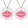 Pet Lover Blueberry Pet 2 Pack Cherry Blossom Scented Hanging Air Fresheners for Pet Friendly Car, Office or Home 2 Pack