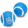 Dog Toy Blueberry Pet 2 Pack Dog Rubber Toy - Tennis Ball in Blue Blue